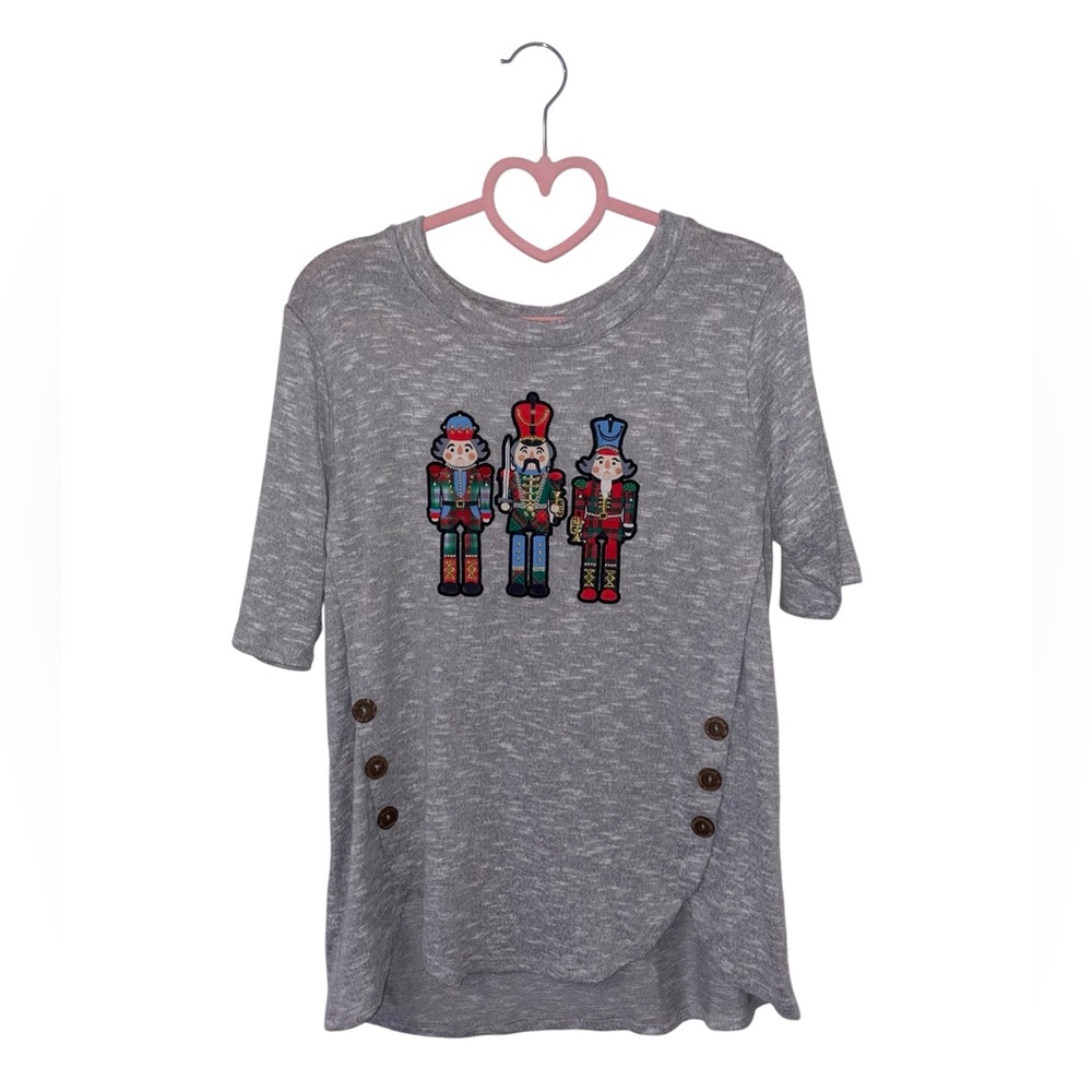 🆕 gray nutcracker shirt